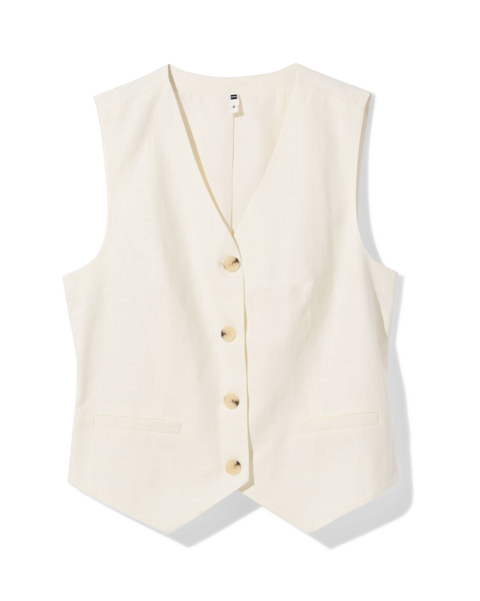cardigan femme Isla blanc blanc - 36208640WHITE - HEMA