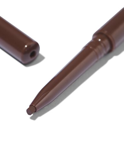 crayon sourcils extra fin marron foncé - 11214123 - HEMA