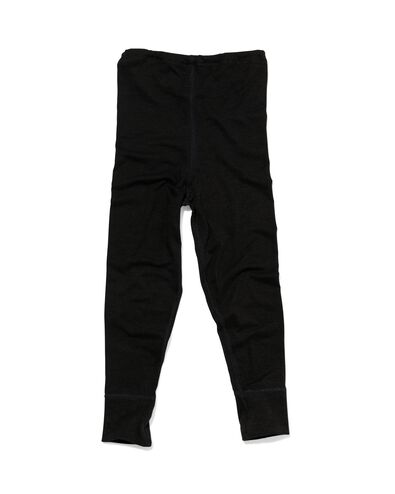 pantalon thermo enfant noir 110/116 - 19319212 - HEMA