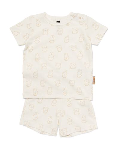 nijntje baby shortama  beige beige - 33301560BEIGE - HEMA