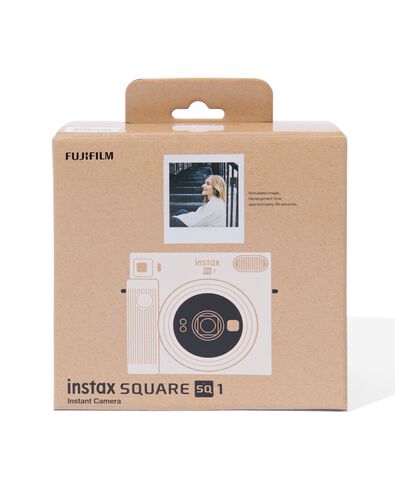 instax SQUARE SQ1&trade; camera chalk white - 60340021 - HEMA