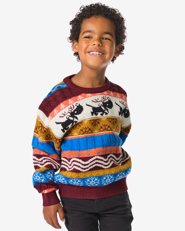 pull enfant Takkie  multi multi - 30708203MULTI - HEMA