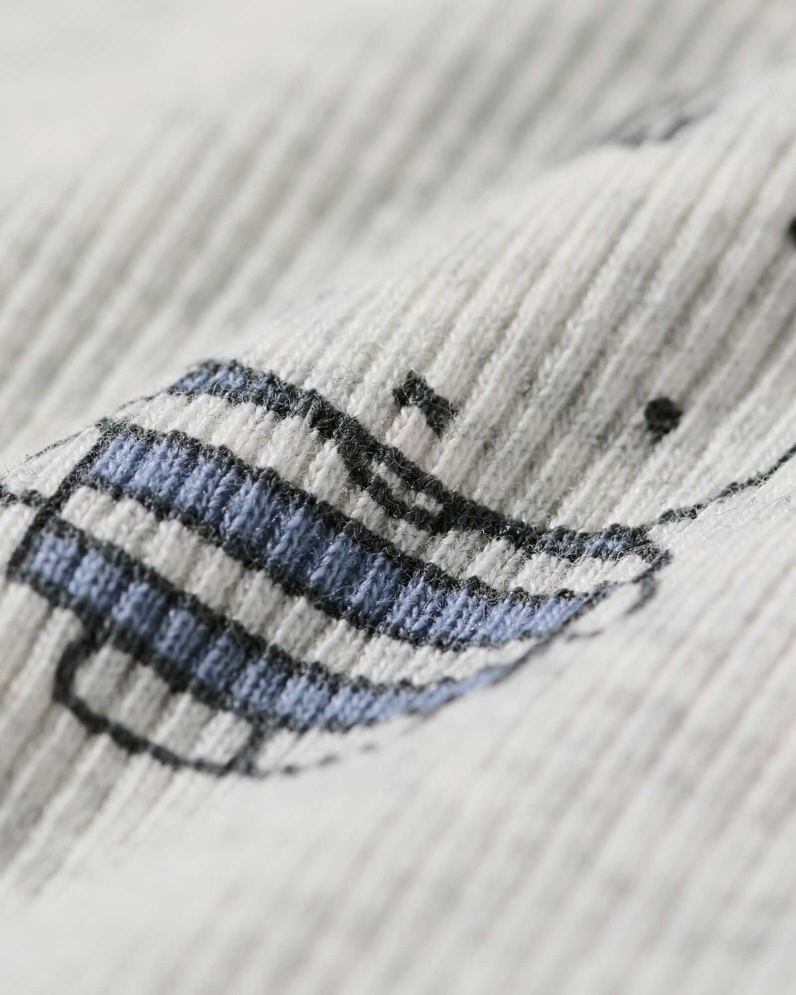 Miffy Newborn-Leggings zum Mitwachsen, gerippt graumeliert graumeliert - 33433520GREYMELANGE - HEMA