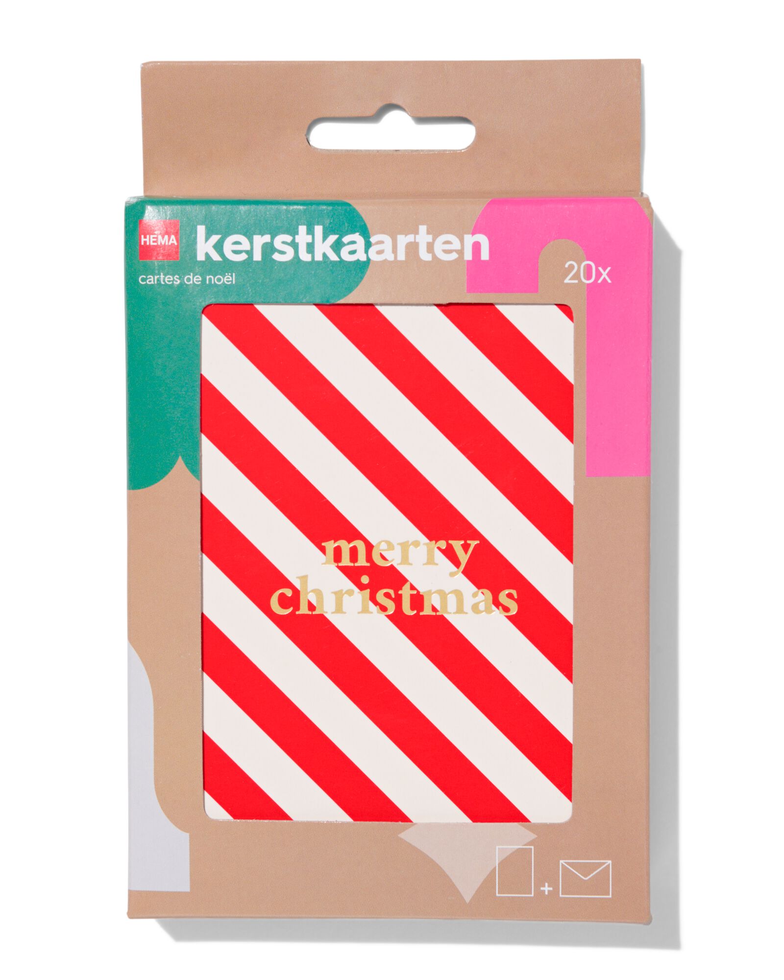 carte de Noël pop-up avec enveloppe 13x13 - 25300251 - HEMA