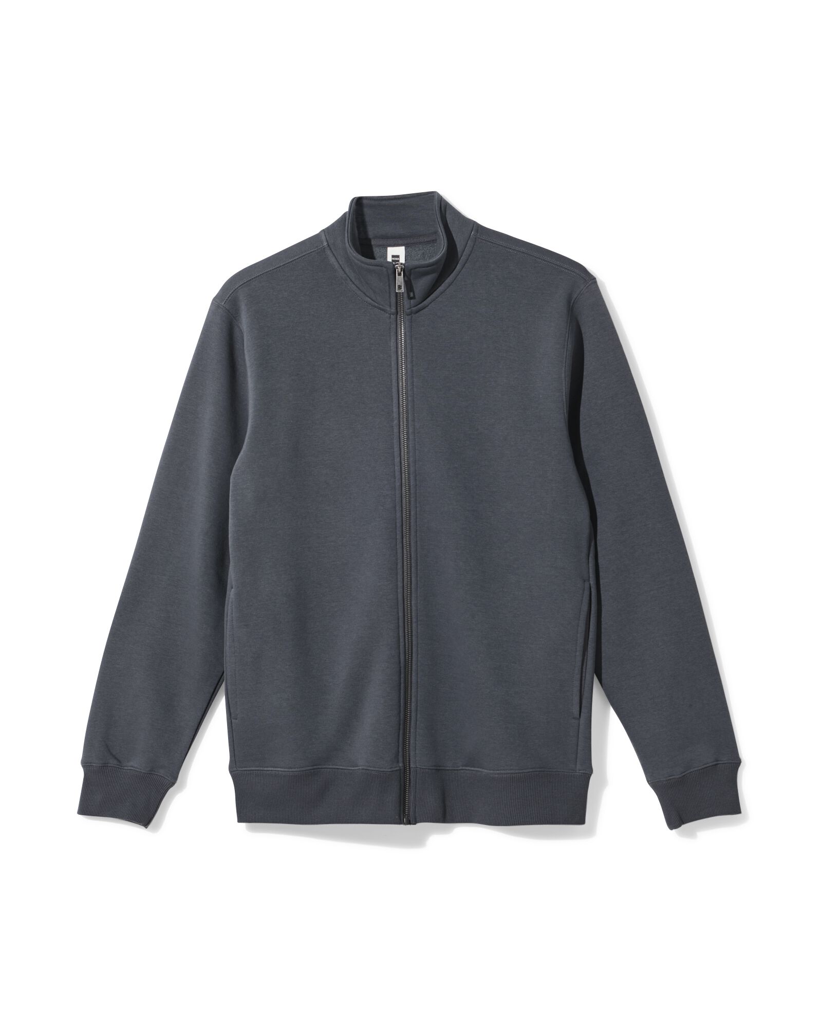 herenvest Nielson donkergrijs donkergrijs - 2101450DARKGREY - HEMA
