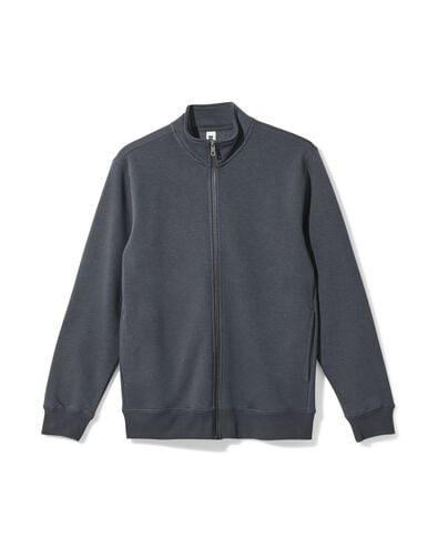 herenvest Nielson donkergrijs donkergrijs - 2101450DARKGREY - HEMA