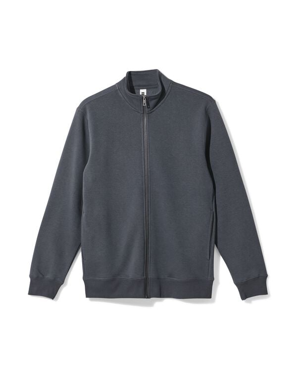 herenvest Nielson donkergrijs donkergrijs - 2101450DARKGREY - HEMA