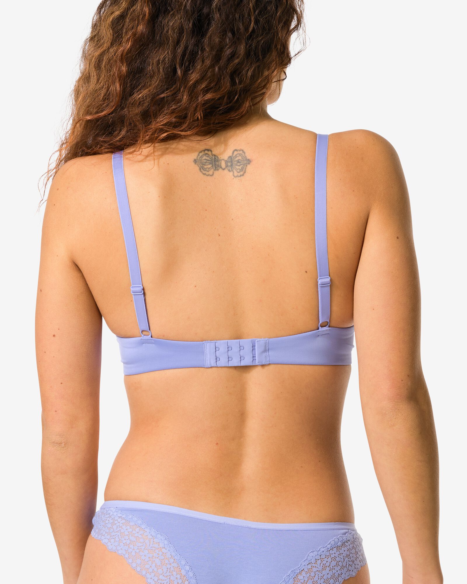 soutien-gorge pr&eacute;form&eacute; avec armatures micro recycl&eacute;  bleu bleu - 21880300BLUE - HEMA