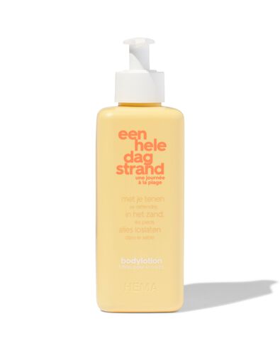 bodylotion een hele dag strand 300ml - 11380015 - HEMA