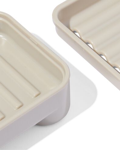 bo&icirc;te &agrave; savon solide XL gris - 11800149 - HEMA