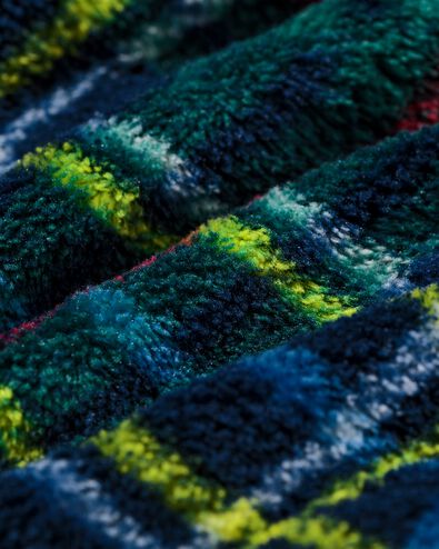 War Child onesie voor volwassenen ruiten donkerblauw - 23400535DARKBLUE - HEMA