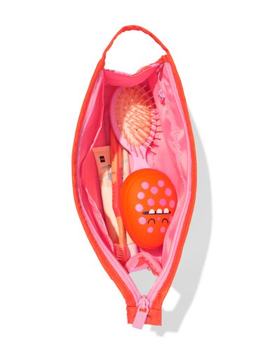 trousse de toilette rouge monstre - 11890692 - HEMA