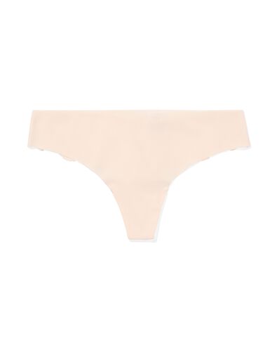 damesstring micro met kant lichtroze - 19640955LIGHTPINK - HEMA