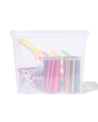 bo&icirc;te de rangement 25L Madrid transparent 40x30x32 40 x 30 x 32 Madrid - 39890003 - HEMA