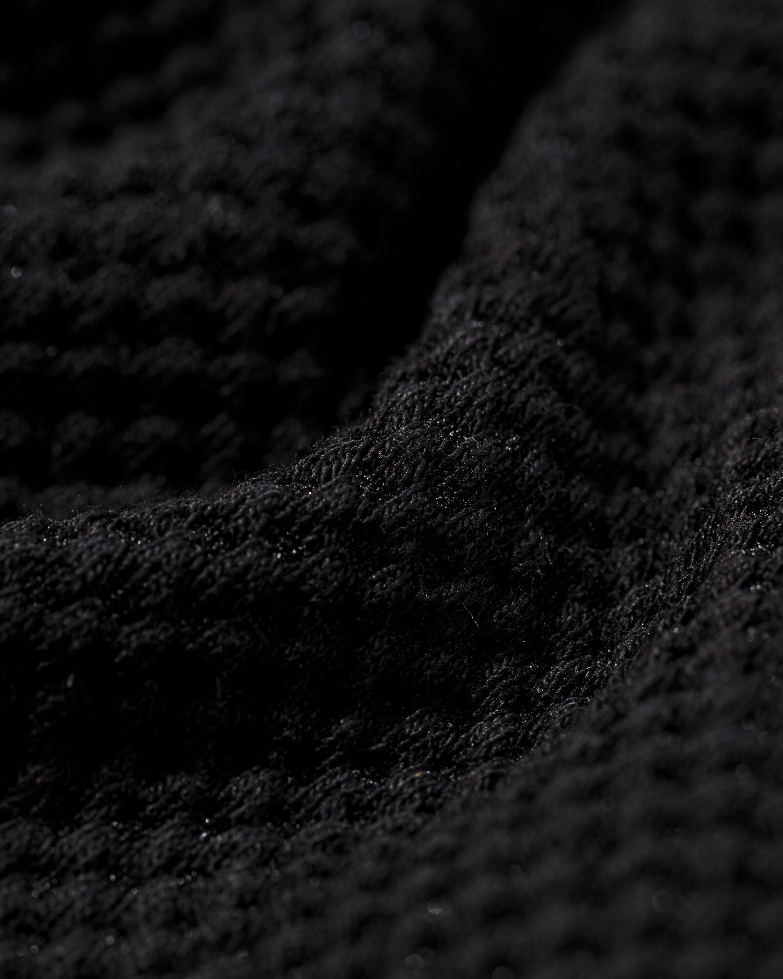 damesbroek Kacey regular fit  zwart zwart - 36300980BLACK - HEMA