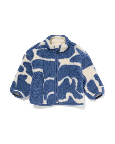 babyjas jacket  blauw blauw - 33159070BLUE - HEMA