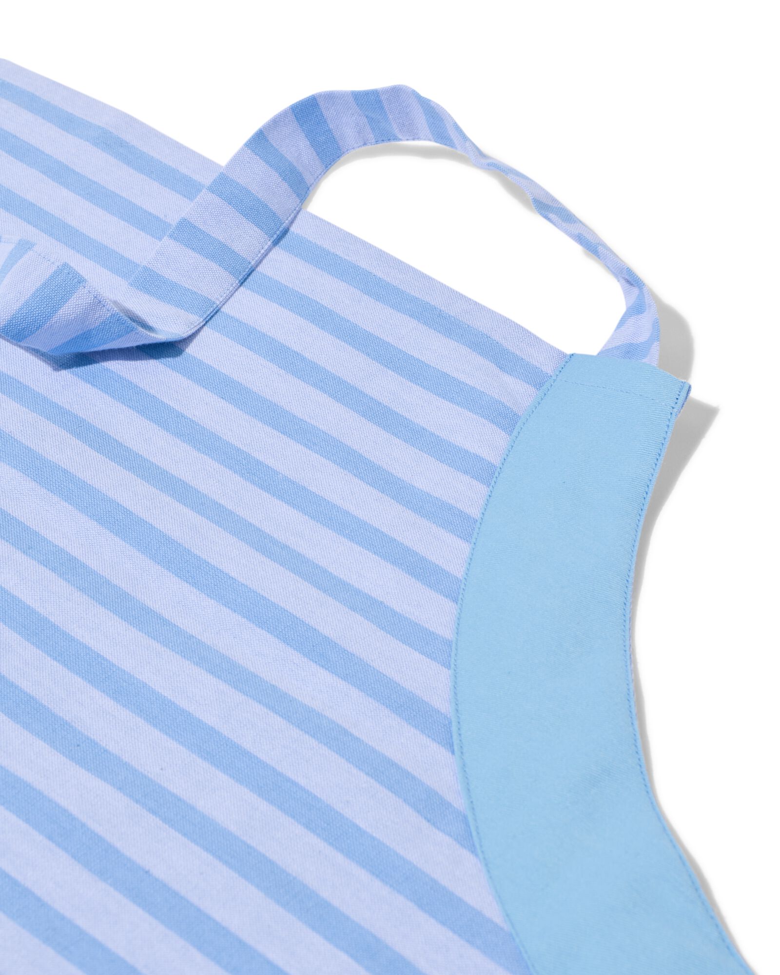 Sch&uuml;rze Baumwolle grau-blau - 5460003 - HEMA