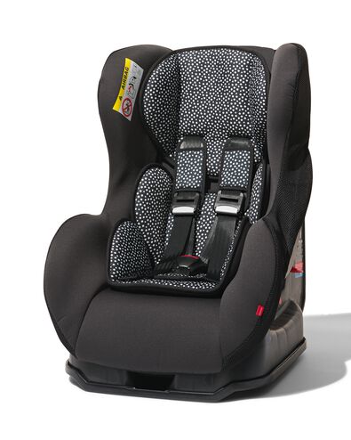 siège auto bébé 0-25kg pois noirs/blancs - HEMA