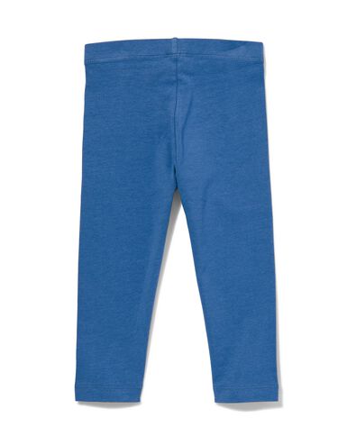 kinder legging capri blauw blauw - 1000030743 - HEMA