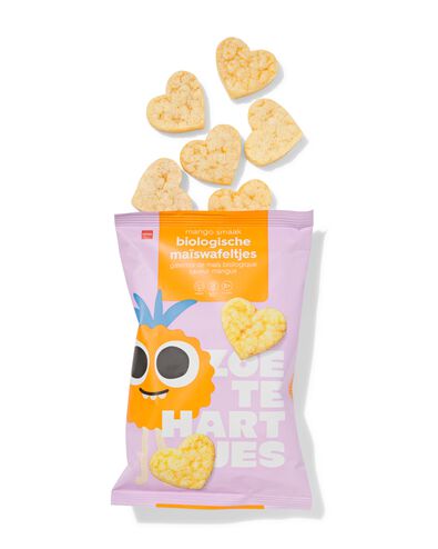 gaufrettes de ma&iuml;s bio mangue 30 g - 10250038 - HEMA
