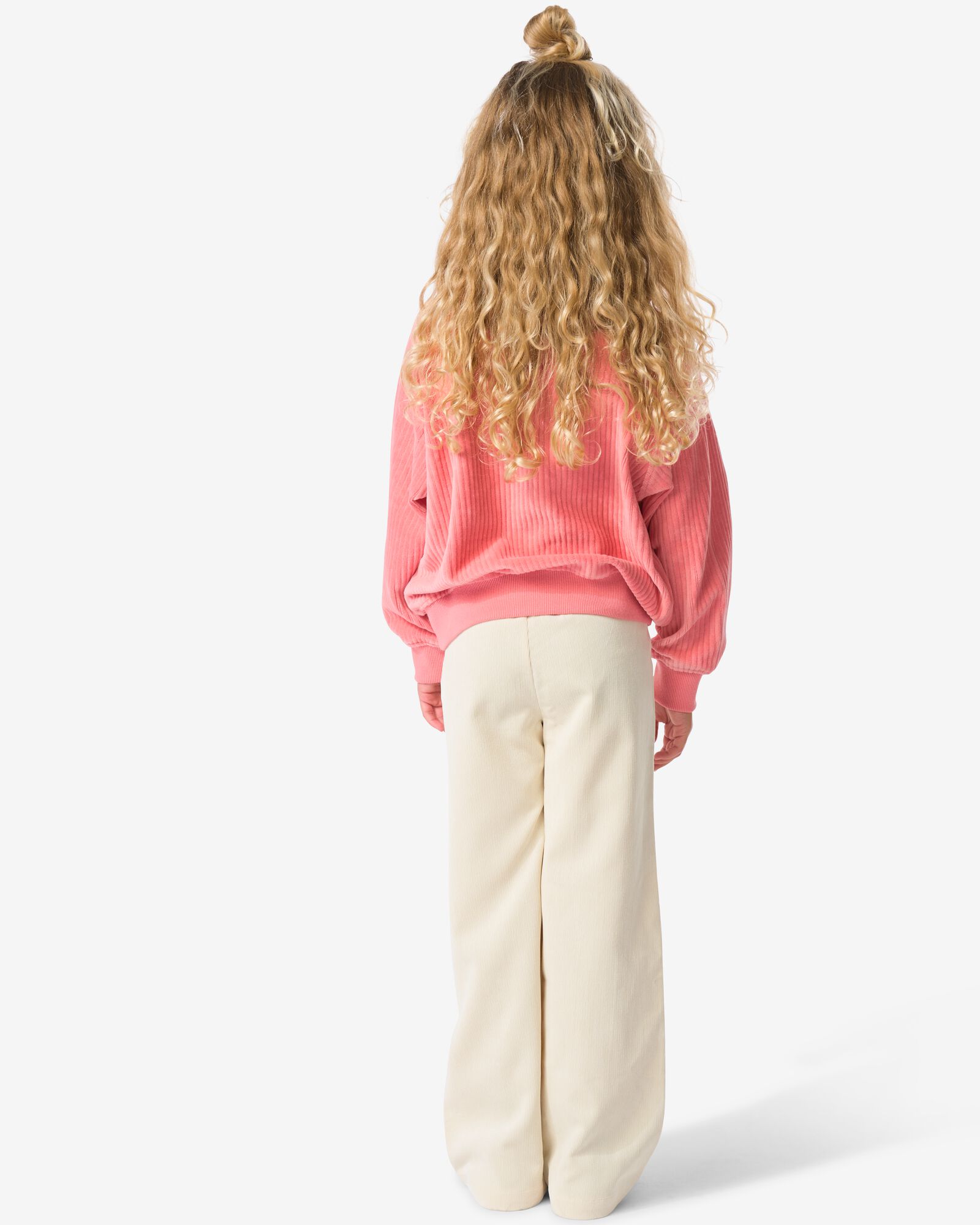 kinderlegging corduroy  ecru ecru - 30828640ECRU - HEMA