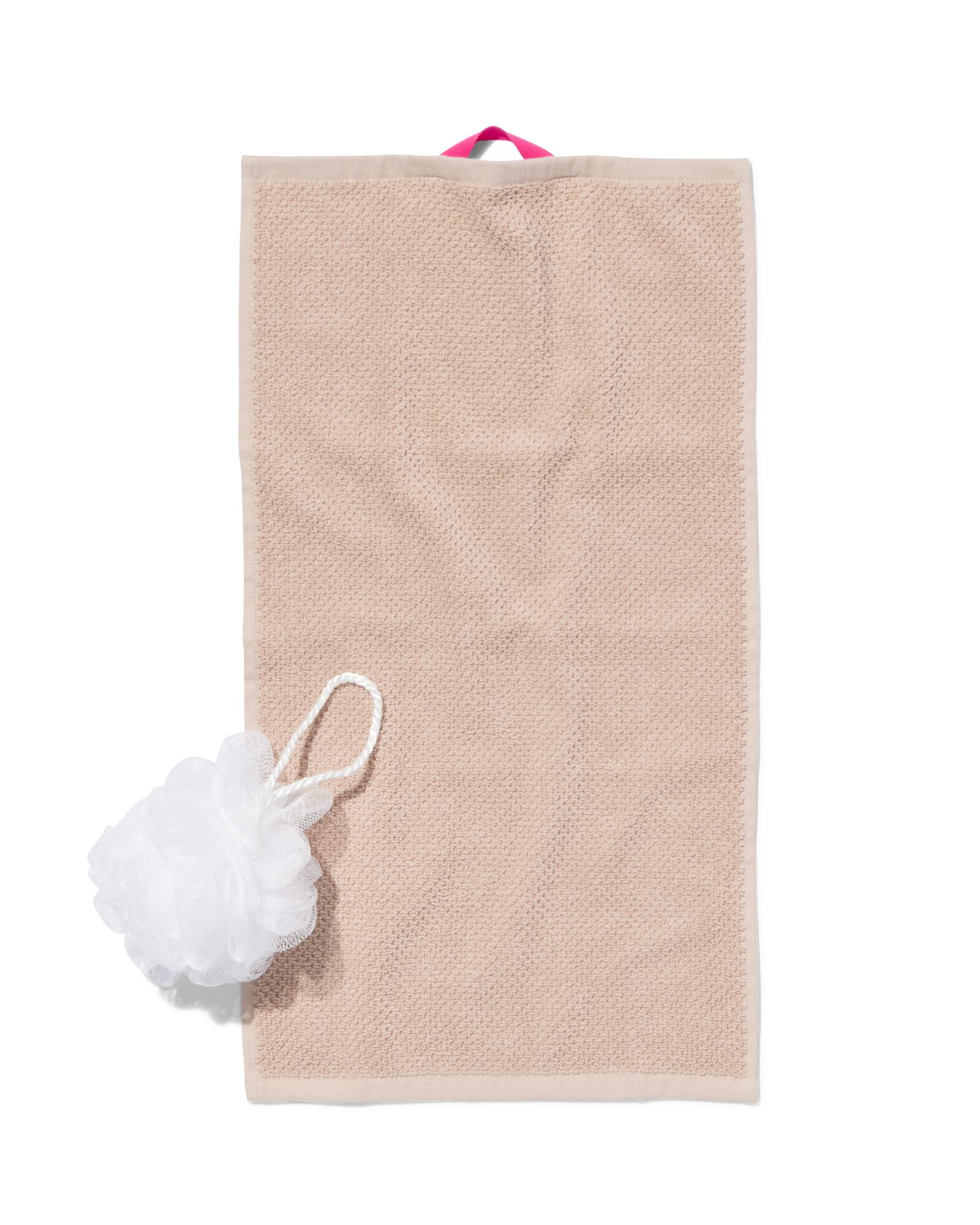 serviette de bain de qualit&eacute; &eacute;paisse - grain de riz beige sable - 1000032601 - HEMA