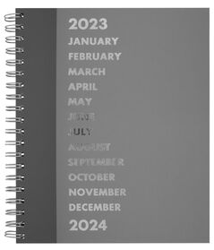 agenda de bureau 2023 avec spirale 26x21 - 14610222 - HEMA