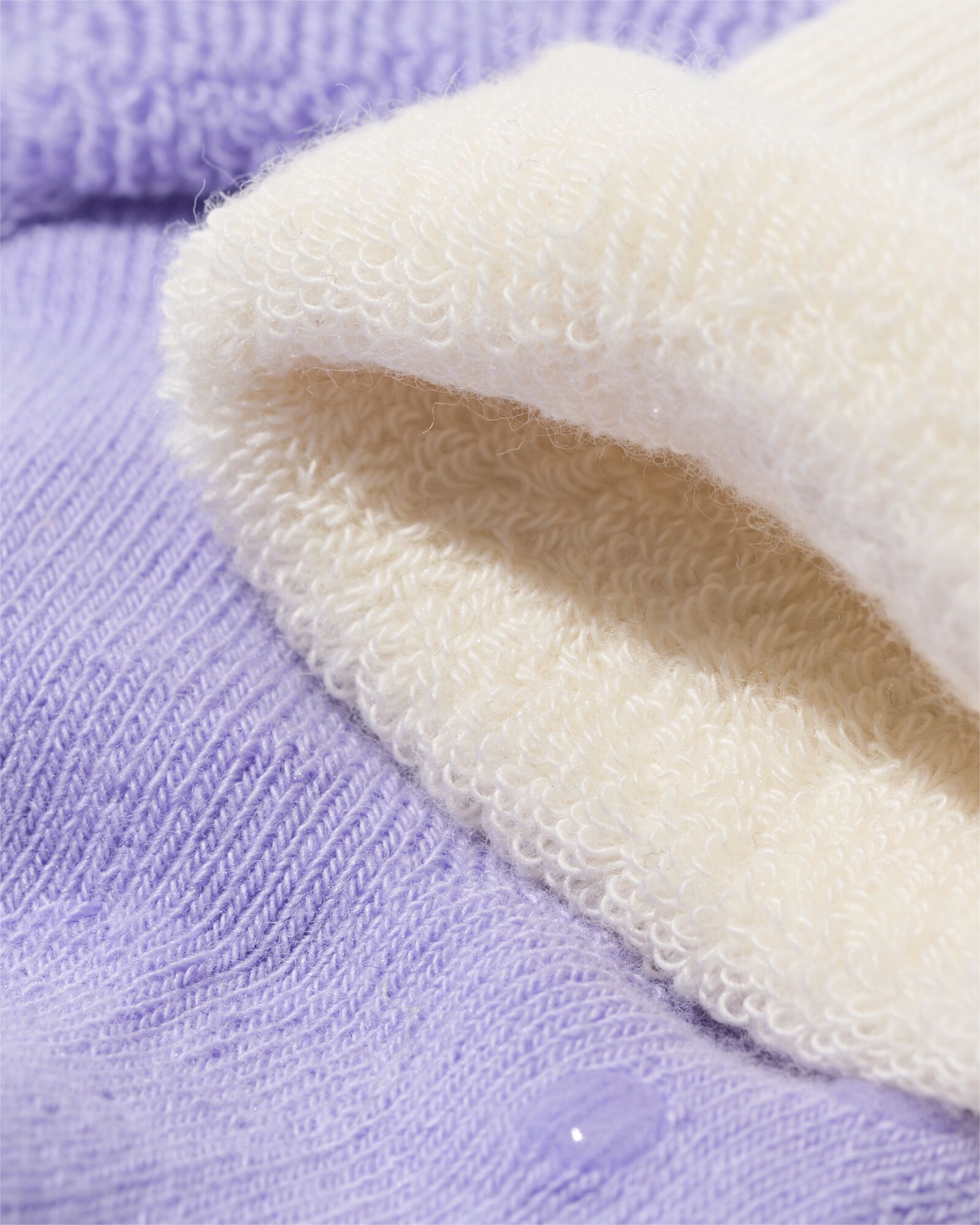 babysokken terry - 2 paar lila lila - 4731050LILAC - HEMA