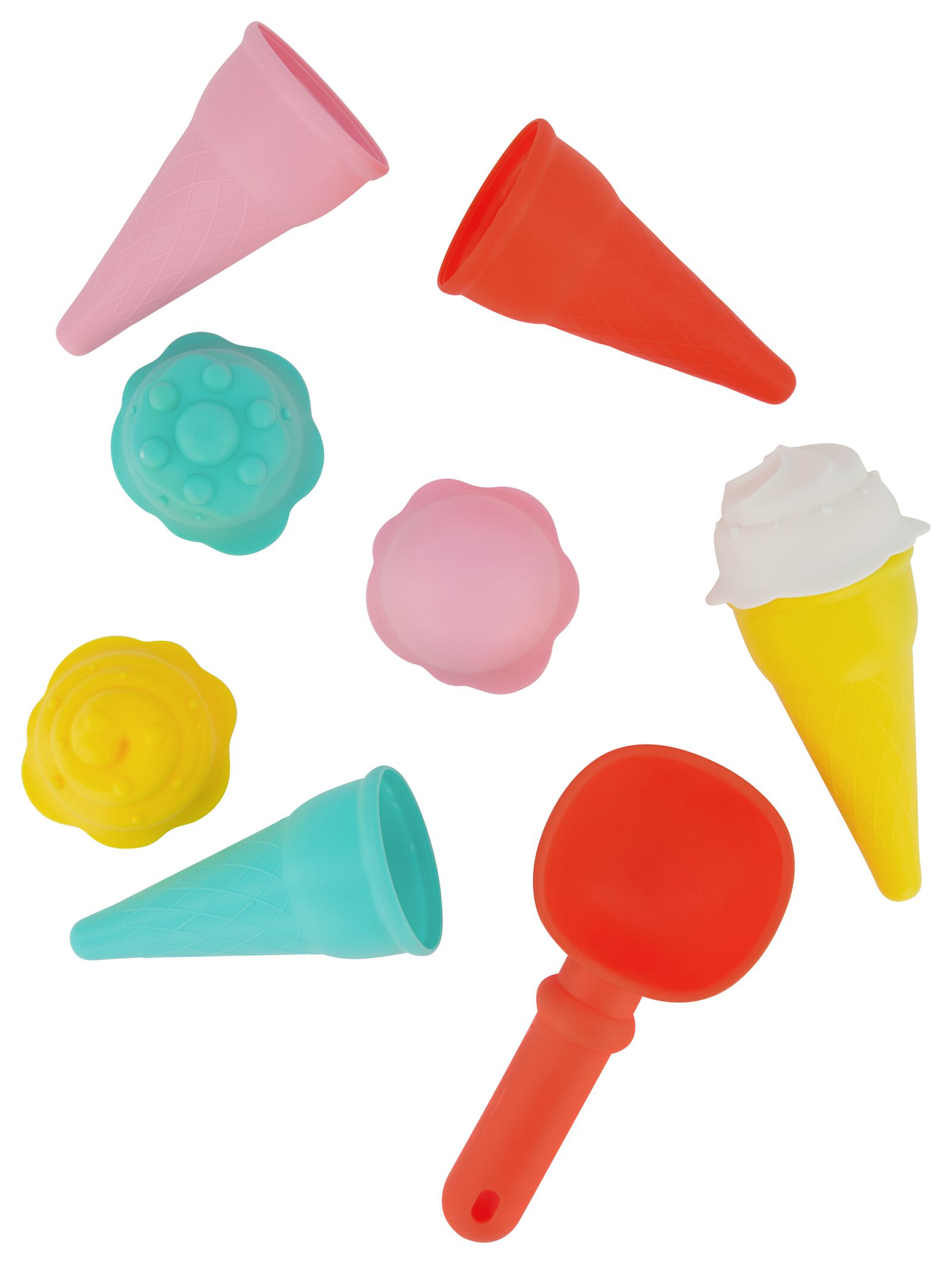 9 moules à sable glaces - 15860030 - HEMA