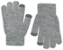 2 paires de gants enfant avec paillettes pour écran tactile noir 98/116 - 16700361 - HEMA