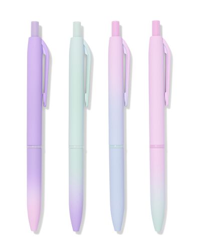 pen 15cm gradient - 4 stuks - 14402118 - HEMA