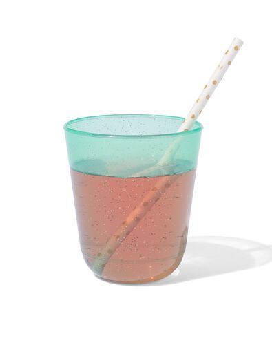 herbruikbare bekers glitter 250ml 4 stuks - 14250061 - HEMA