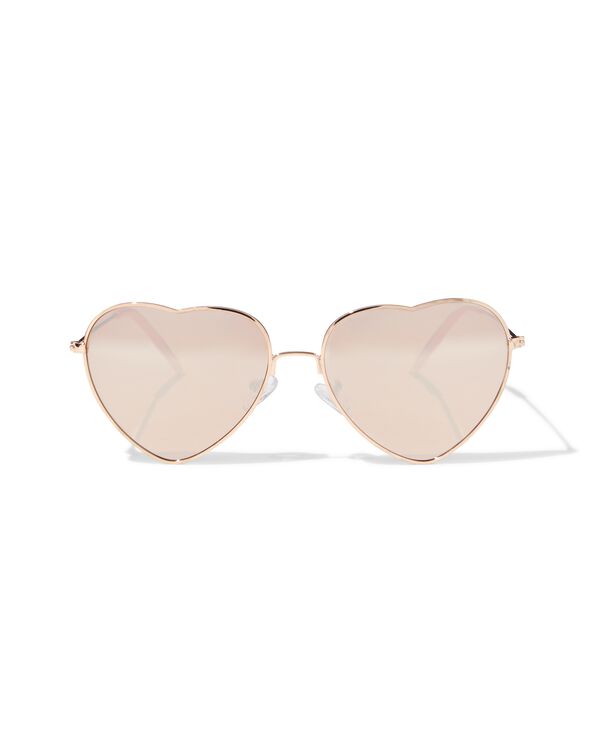 kinderzonnebril hart roze - 12500367 - HEMA
