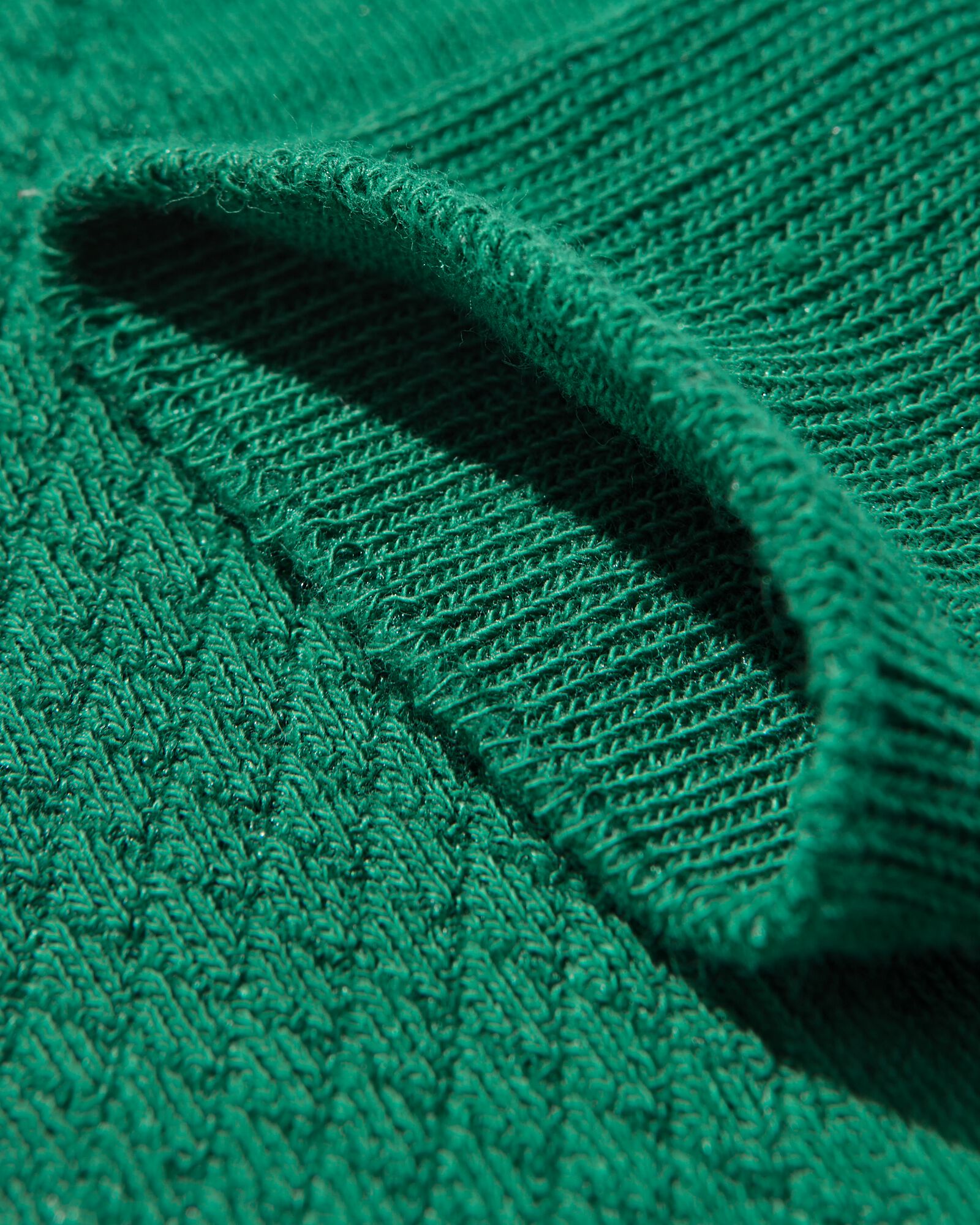 herensokken structuur donkergroen donkergroen - 4150330DARKGREEN - HEMA