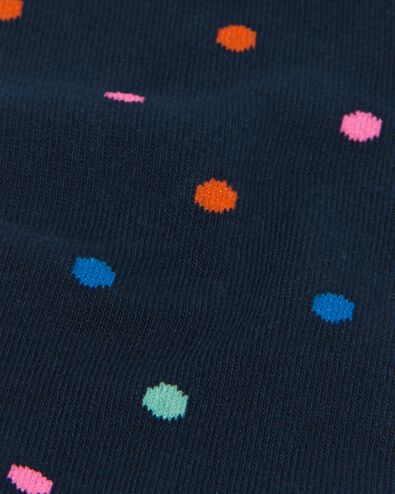 2 paires de chaussettes homme avec coton bleu foncé 39/42 - 4131801 - HEMA