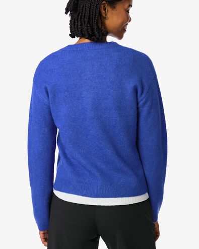 Damenstrickjacke Gerdy  blau - 36205520BLUE - HEMA