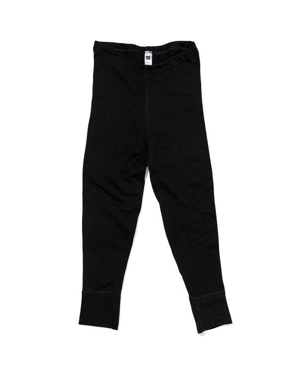 pantalon thermo enfant noir noir - 1000001508 - HEMA