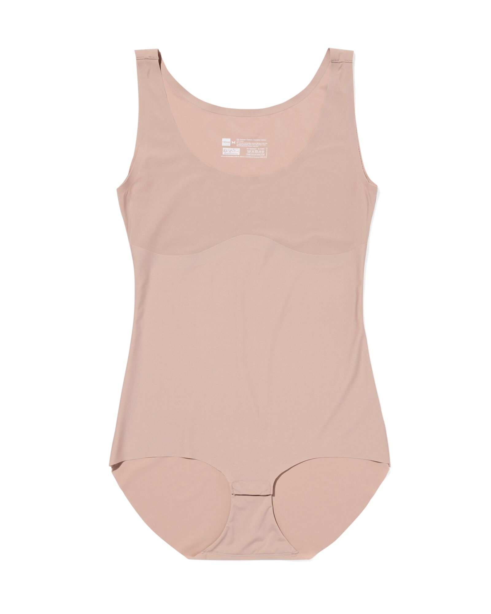 Mittelstark figurkorrigierender Body beige beige - 21510055BEIGE - HEMA