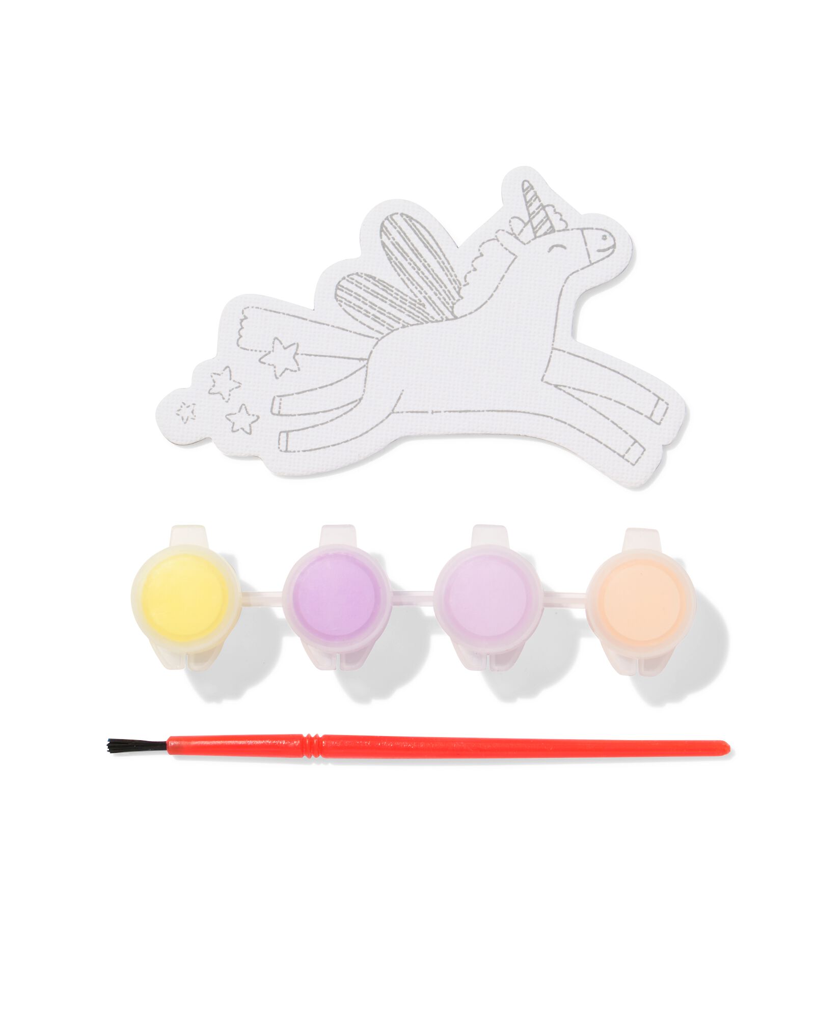 kit de peinture sur toile licorne - 15900344 - HEMA