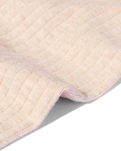 legging &eacute;volutif nouveau-n&eacute; en bambou c&ocirc;tel&eacute; sable sable - 33481120SAND - HEMA