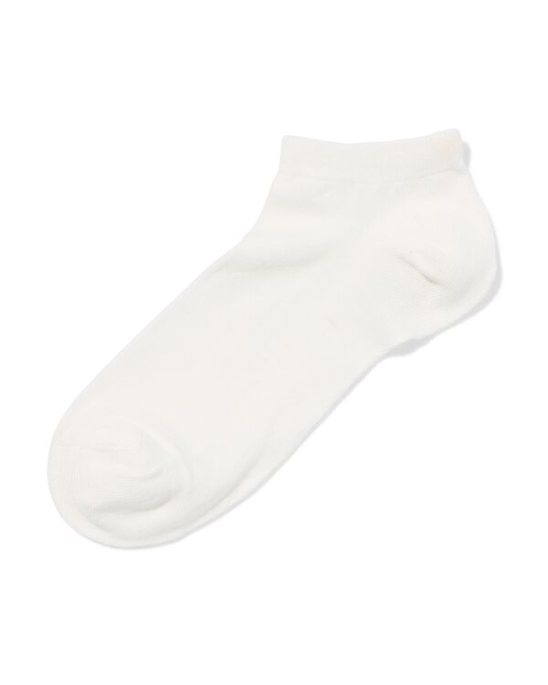 heren enkelsokken bamboe wit wit - 4120450WHITE - HEMA