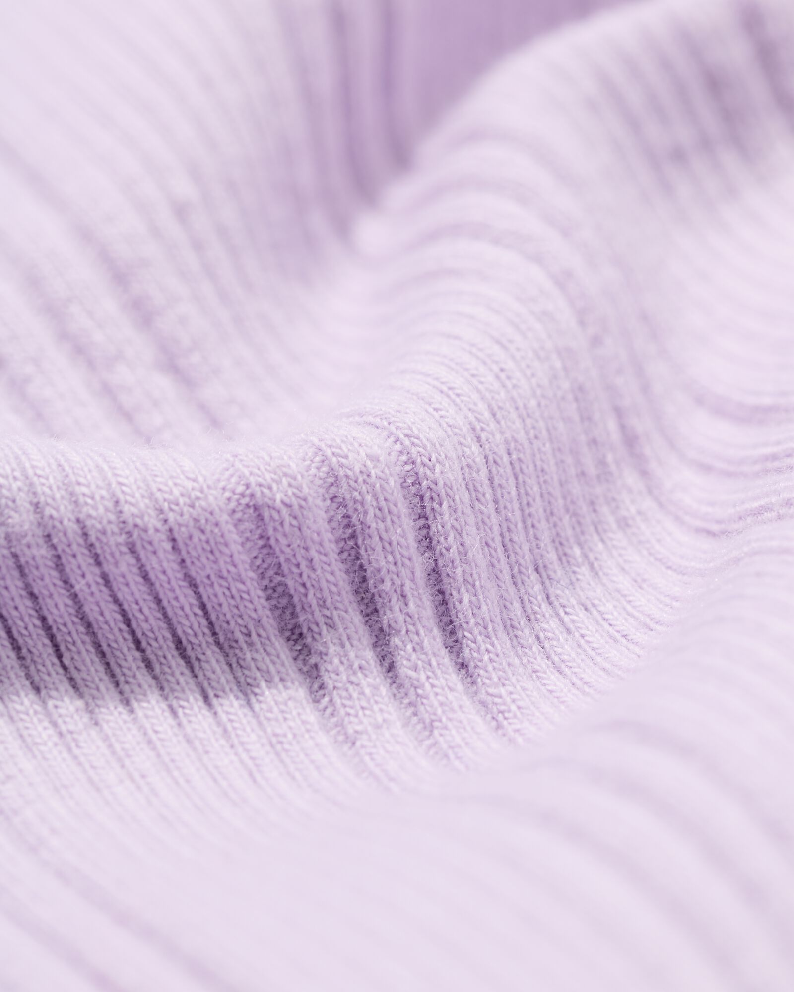 Kinder-T-Shirt, gerippt violett - 30841916PURPLE - HEMA