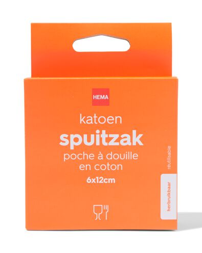 Spritzbeutel aus Baumwolle  - 80800627 - HEMA