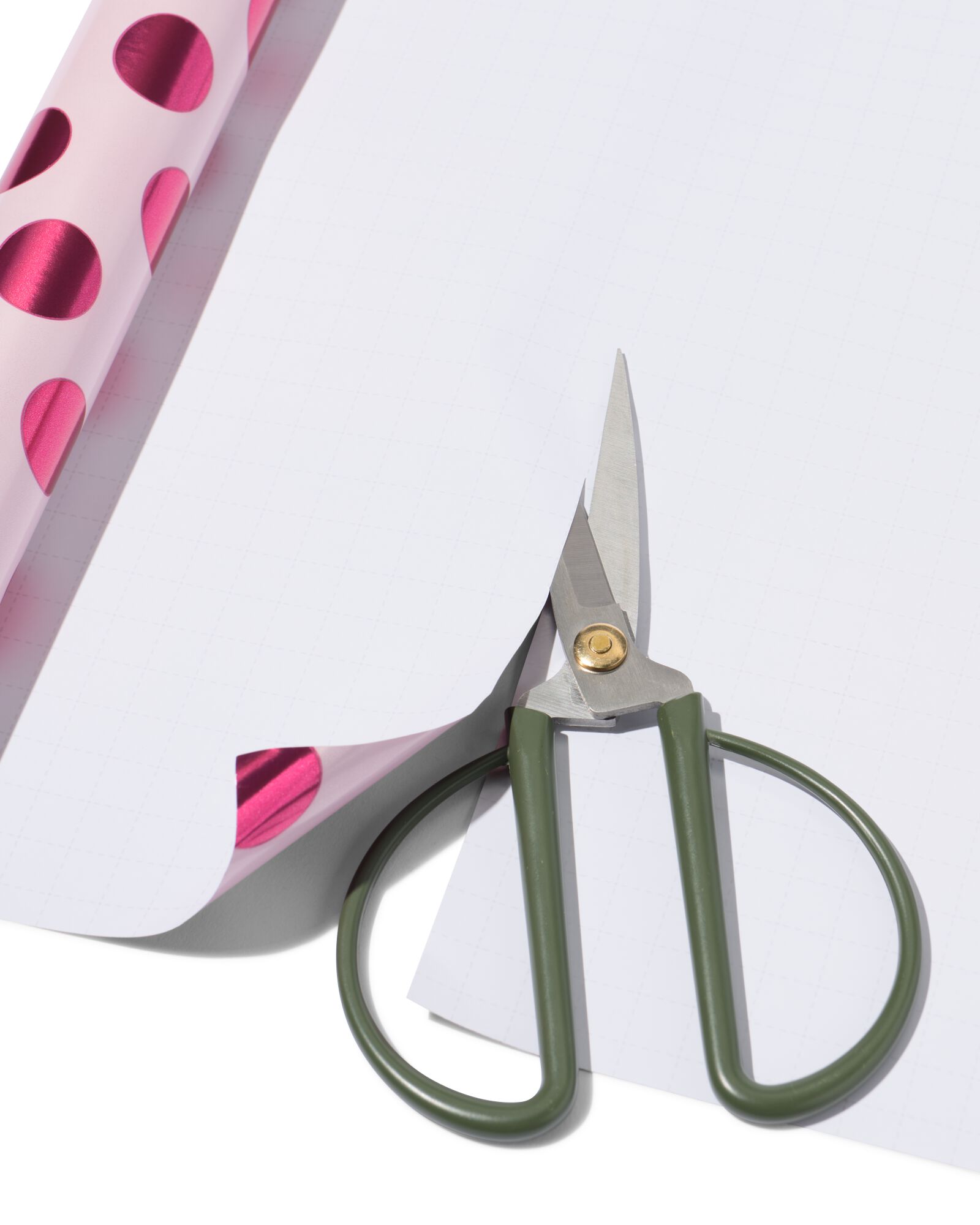 papier cadeau 200x70cm pois rose - 14701195 - HEMA