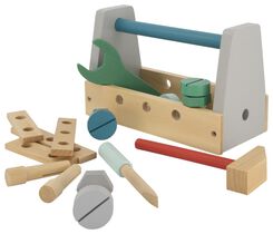 Werkzeugkiste, Holz - 15122220 - HEMA