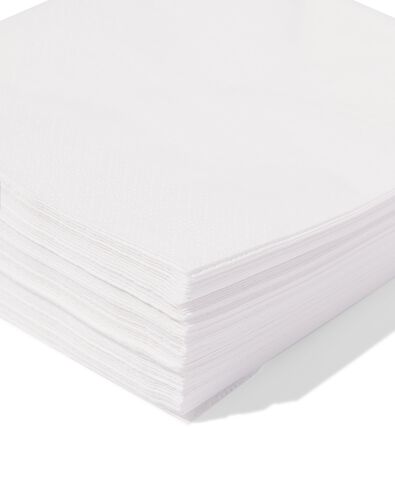 servetten wit - 50 stuks - 14200758 - HEMA