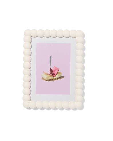 cadre photo 15x20 cm bois billes - 13626088 - HEMA