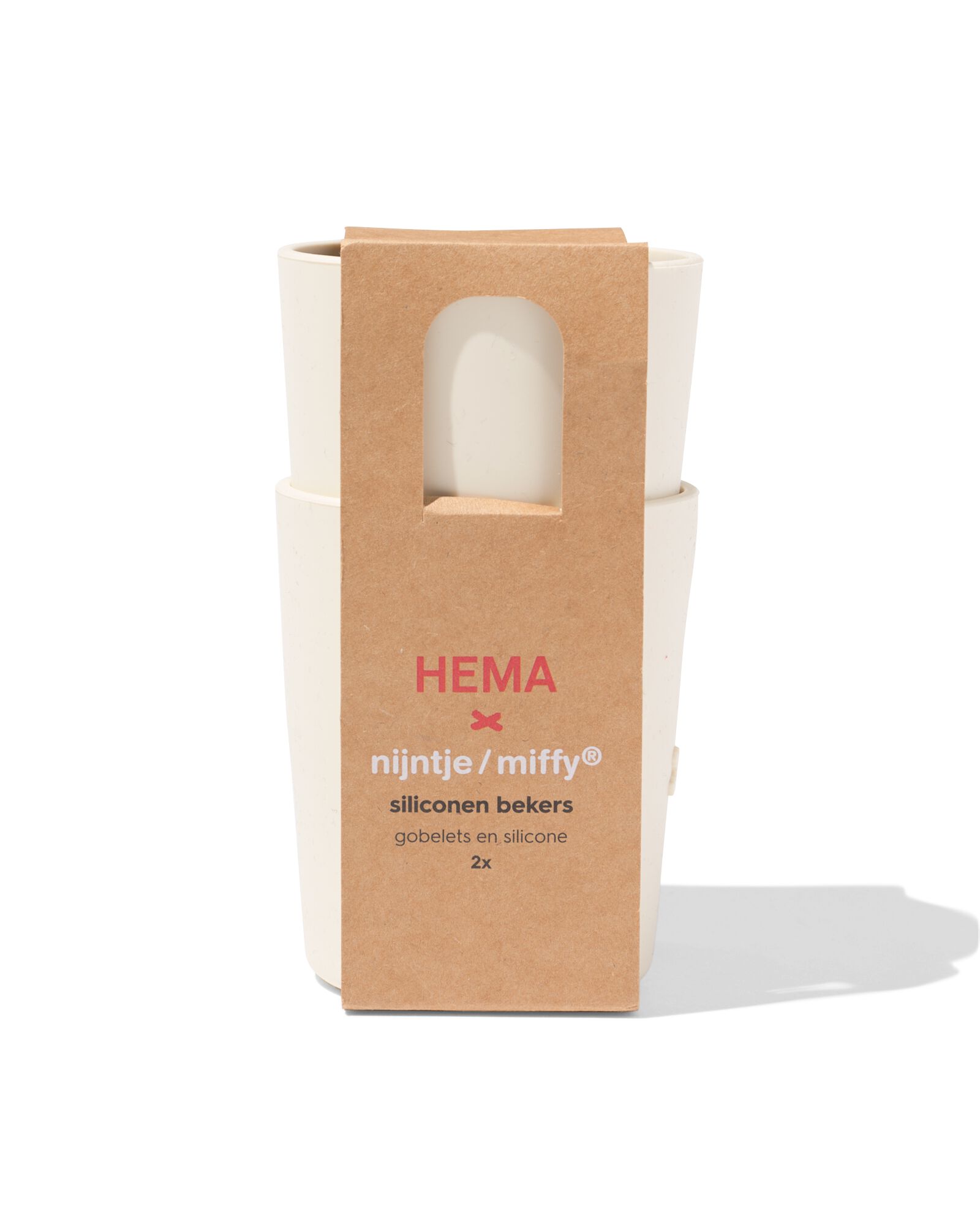 nijntje bekers siliconen - 2 stuks - 14250170 - HEMA