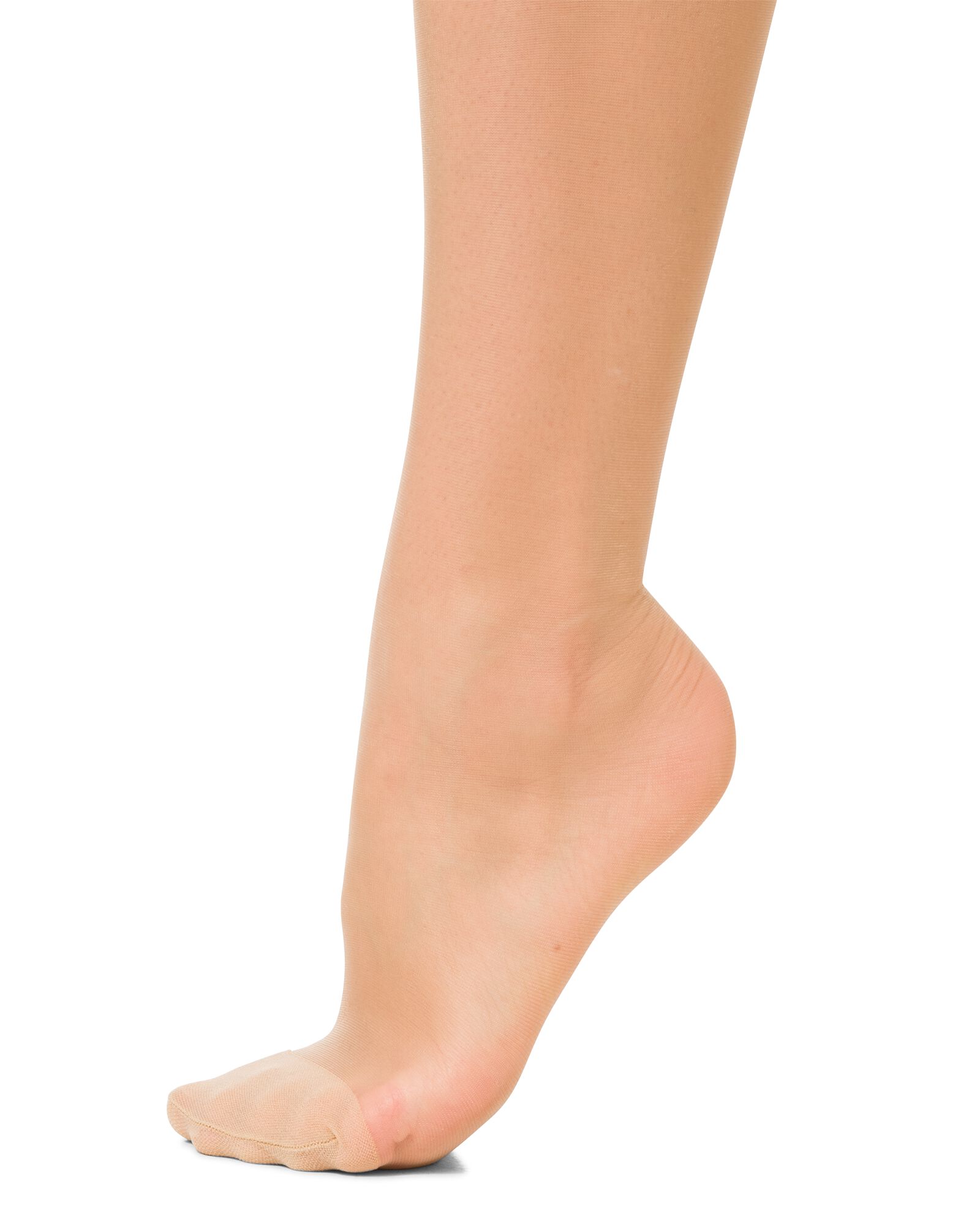 3-pak glans kniekousen 20 denier poeder one size - 4022546 - HEMA