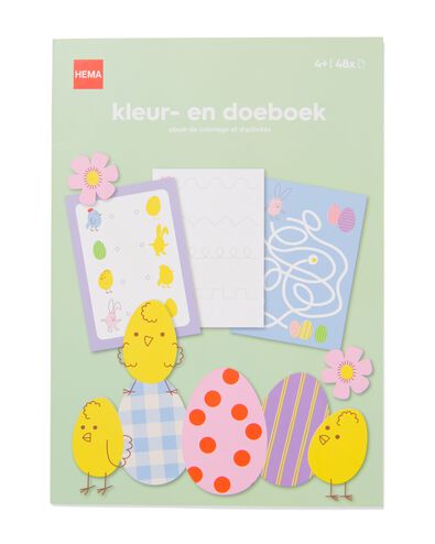 Ostern Mal- und Besch&auml;ftigungsbuch - 25800141 - HEMA